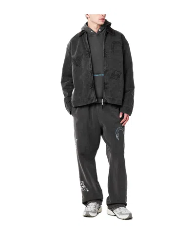 Represent Solid Color Jacket In Black