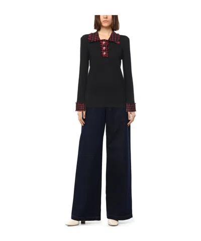 Dolce & Gabbana Solid Color Jumpers In Black