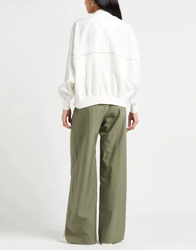 Brunello Cucinelli Basic Color Baseball Jacket In White