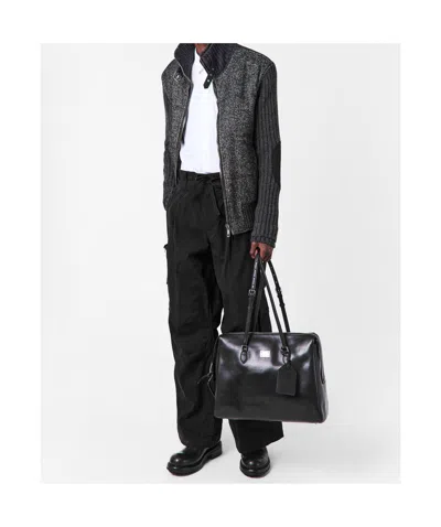 Dolce & Gabbana Multi-pocket Cotton-blend Cargo Pants In Black