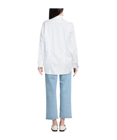 Rag & Bone Solid Color Oversize Shirts In White