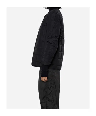Rains Long Sleeve Jacket In Black