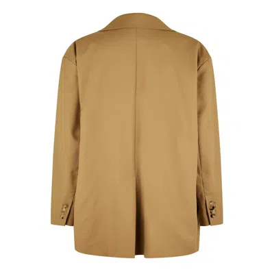 Max Mara Oversized Monica Blazer In Nude