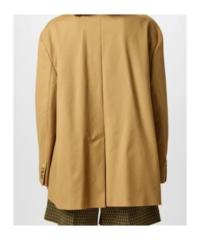 Max Mara Oversized Monica Blazer In Nude