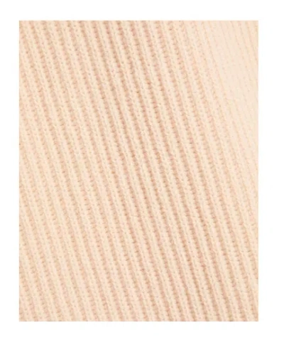 Max Mara Solid Thick-knit Dress In Multi