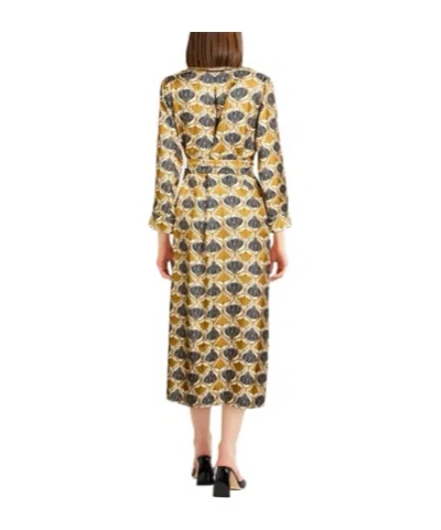Max Mara Silk Dresses In Multi