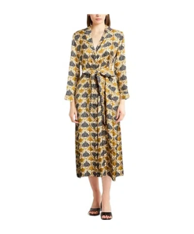 Max Mara Silk Dresses In Multi
