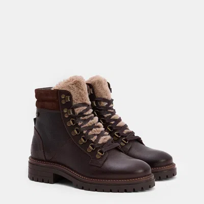 Barbour Hiker Rugged Boots In Brown
