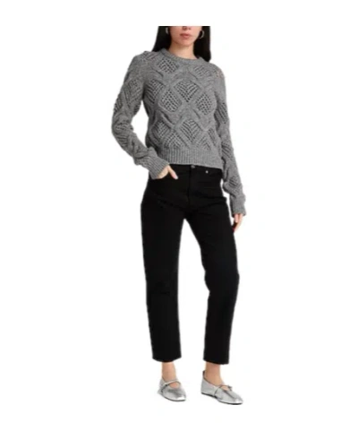 Sportmax Medium-thickness Knit Sweater In Gray