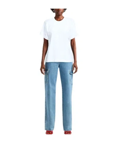 Maxco. Basic Short-sleeve T-shirt In White