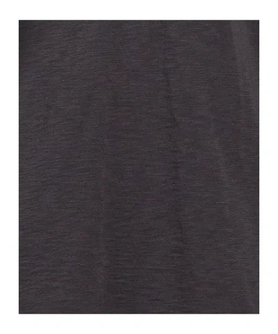 Rag & Bone Solid V-neck Short Sleeve T-shirt In Gray