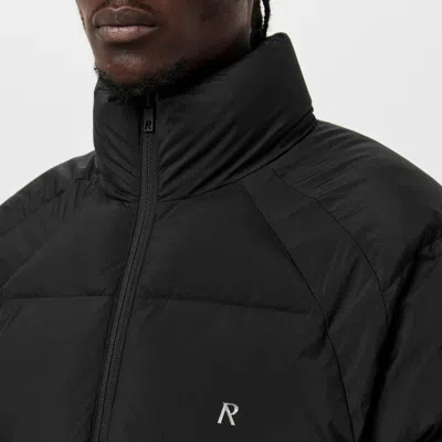 Represent Medium Puffer Jacket, Medium Size In Black