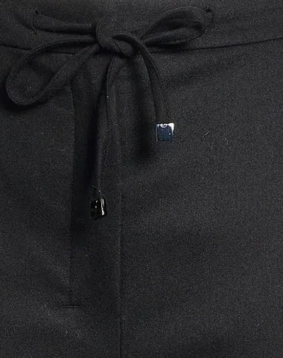 Max Mara Drawstring Wide-leg Trousers In Black