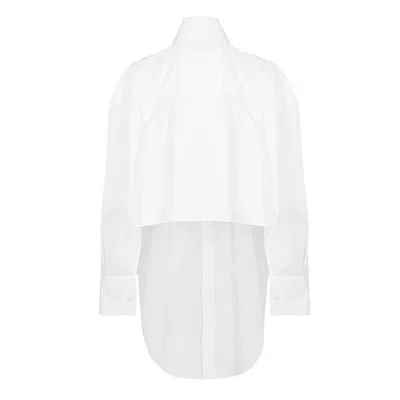 Givenchy Logo Shirt In White