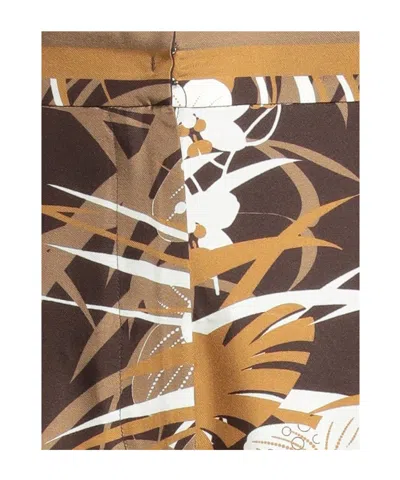 Max Mara Versatile Loose Casual Pants In Multi