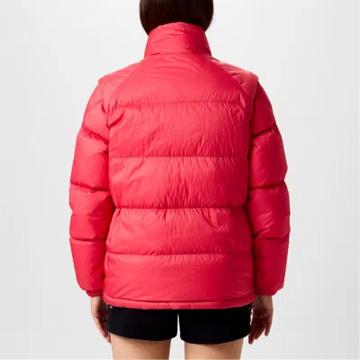 Moncler Short Down Jacket In Pink