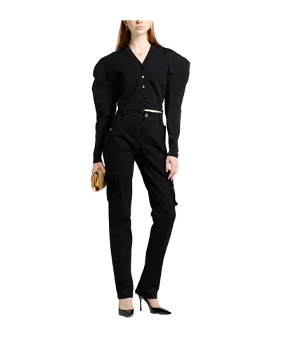 Dolce & Gabbana Solid Color Cardigans In Black