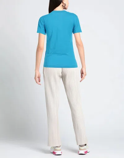 Mm6 Maison Margiela Basic T-shirt In Blue