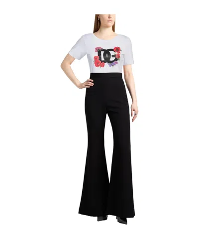 Dolce & Gabbana Printed T-shirts In White