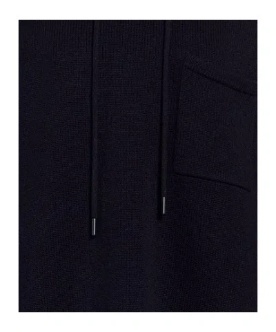 Max Mara Solid Knit Sweatshirt In Black
