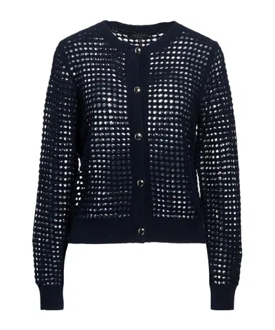 Rag & Bone Solid Long-sleeve Knit Top In Blue