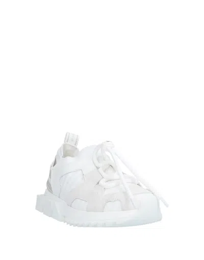 Dolce & Gabbana Solid Color Sneakers In White