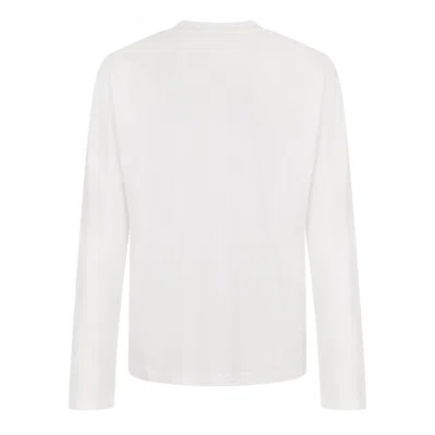 Acne Studios Minimalist Long Sleeve Top In White