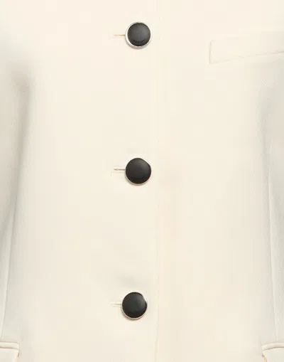 Rag & Bone Minimalist Sleeveless Jacket In Ivory