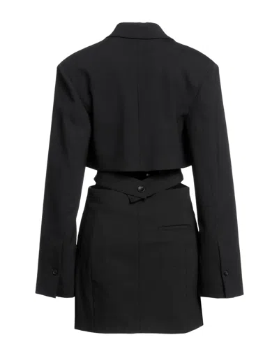 Jacquemus Short Dresses In Black