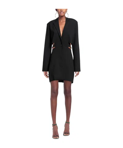 Jacquemus Short Dresses In Black