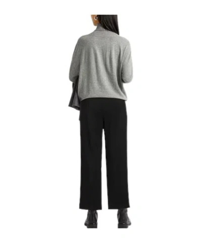 Max Mara Solid Slim-fit Pants In Black