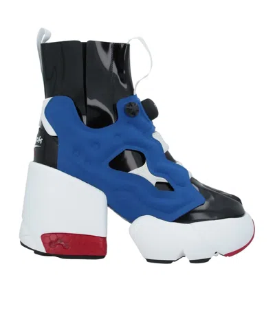 Maison Margiela Multi-color Platform Boots In White