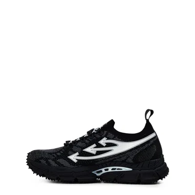 Off-white Return Canvas Sneakers Pull Tab Sole In Animal Print