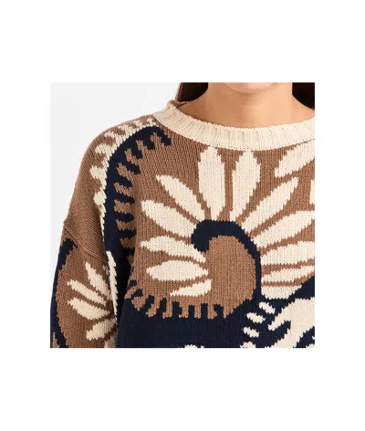 Weekend Max Mara Knit Sweater In Multi