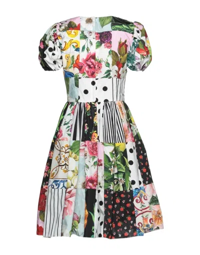 Dolce & Gabbana Printed Dress In Multi