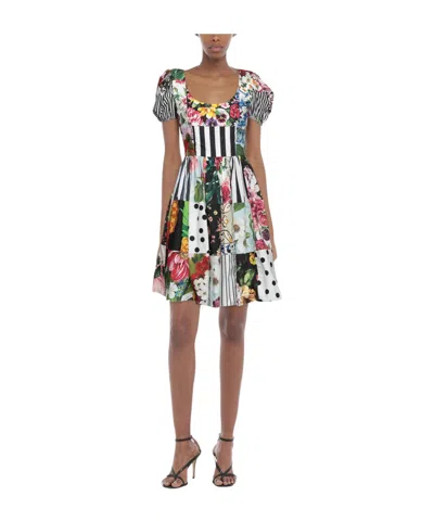 Dolce & Gabbana Printed Dress In Multi