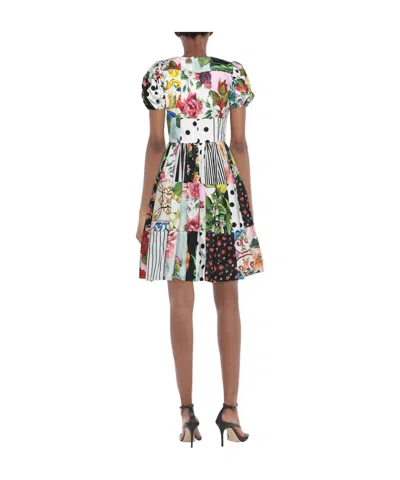 Dolce & Gabbana Printed Dress In Multi