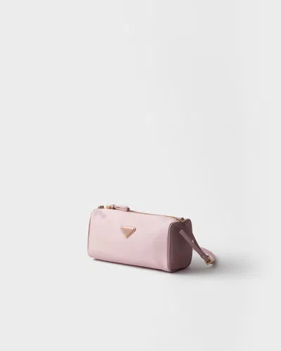 Prada Zipper Mini Bag In Pink