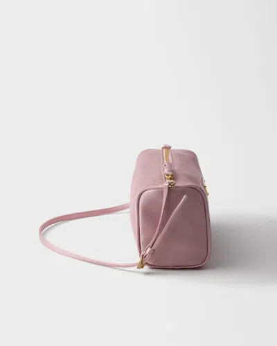 Prada Zipper Mini Bag In Pink