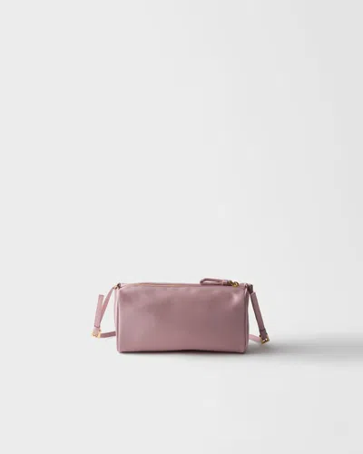 Prada Zipper Mini Bag In Pink