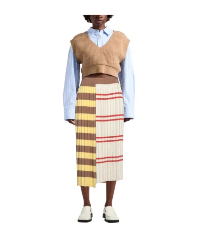 Weekend Max Mara Midi Skirts In Multi