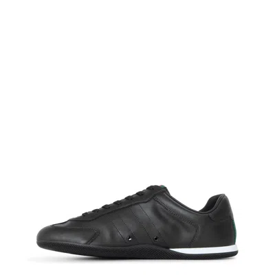 Gucci Leather Upper And Rubber Sole Sneaker In Black