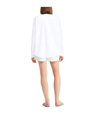 Brunello Cucinelli Solid Colour Shirts In White