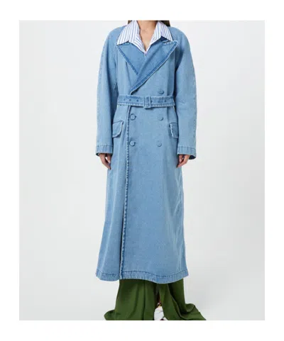 Dries Van Noten Denim Jacket In Blue