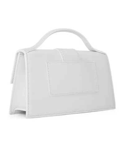 Jacquemus Flap Shoulder Bag In White