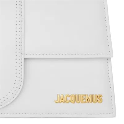 Jacquemus Flap Shoulder Bag In White
