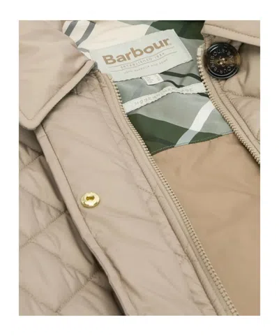 Barbour Quilted Jacket In Neutral