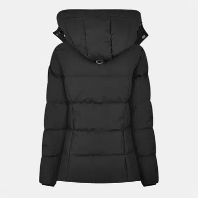 Moose Knuckles Short Down Jacket In Black