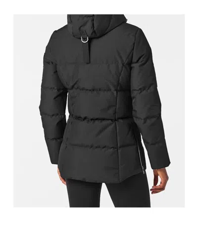 Moose Knuckles Short Down Jacket In Black