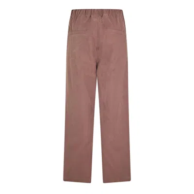 Essentials Drawstring Athletic Pants In Pink